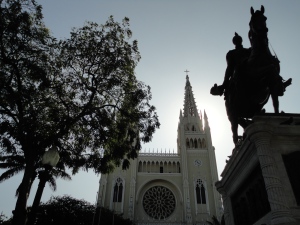 Simon Bolívar e a Catedral