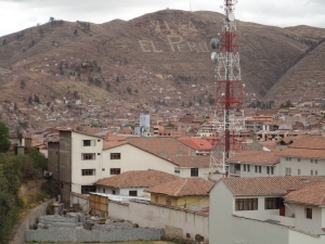 Viva el Peru! gravado na montanha