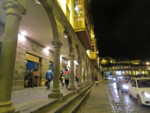 centro histórico à noite