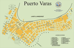 mapa Puerto Varas (reprodução de imagem da Internet)