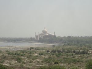 vista do Forte de Agra