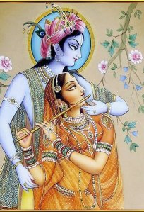 Radha e krishna (reprodução de imagem da Internet)