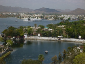 vista do Lake Palace